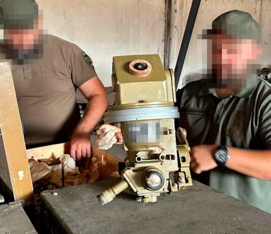 Sicherheitsdienst beschlagnahmt T-72 Panzermotoren in Odessa Sicherheitsdienst beschlagnahmt T-72 Panzermotoren in Odessa